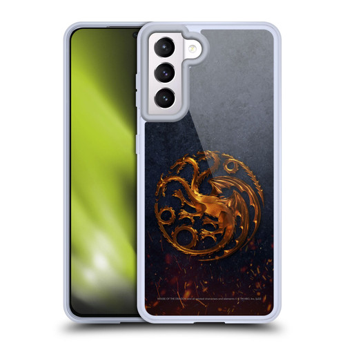 House Of The Dragon: Television Series Graphics Targaryen Emblem Soft Gel Case for Samsung Galaxy S21 5G