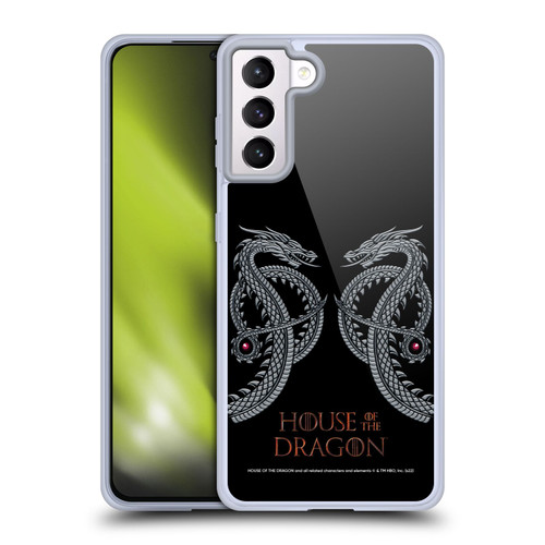 House Of The Dragon: Television Series Graphics Dragon Soft Gel Case for Samsung Galaxy S21+ 5G