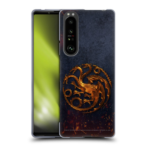 House Of The Dragon: Television Series Graphics Targaryen Emblem Soft Gel Case for Sony Xperia 1 III