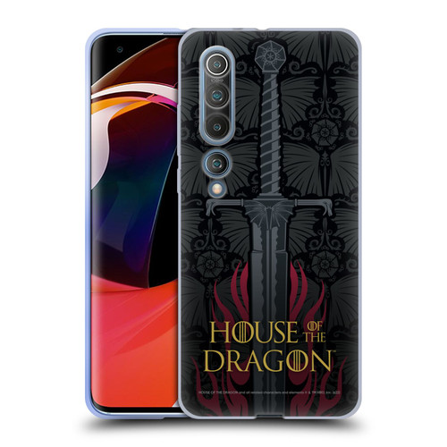 House Of The Dragon: Television Series Graphics Sword Soft Gel Case for Xiaomi Mi 10 5G / Mi 10 Pro 5G