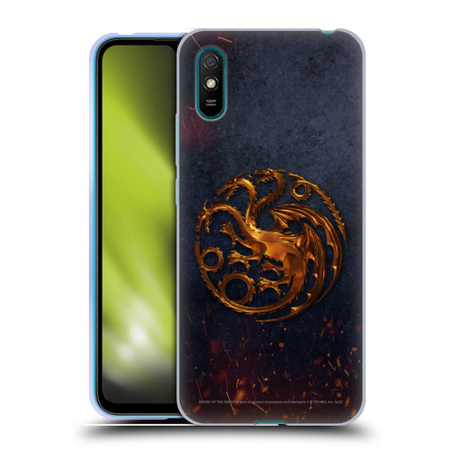 House Of The Dragon: Television Series Graphics Targaryen Emblem Soft Gel Case for Xiaomi Redmi 9A / Redmi 9AT