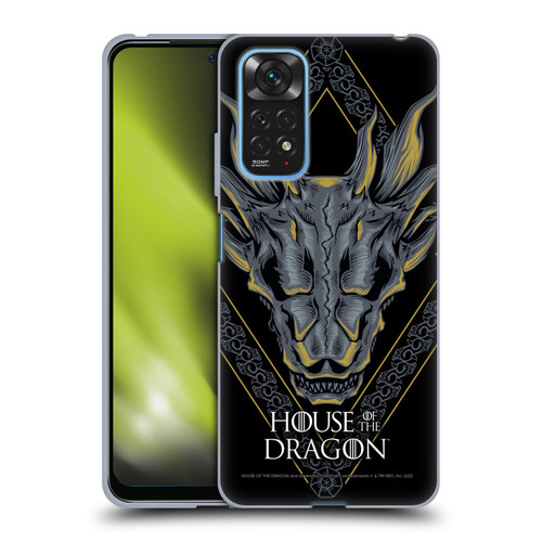 House Of The Dragon: Television Series Graphics Dragon Head Soft Gel Case for Xiaomi Redmi Note 11 / Redmi Note 11S