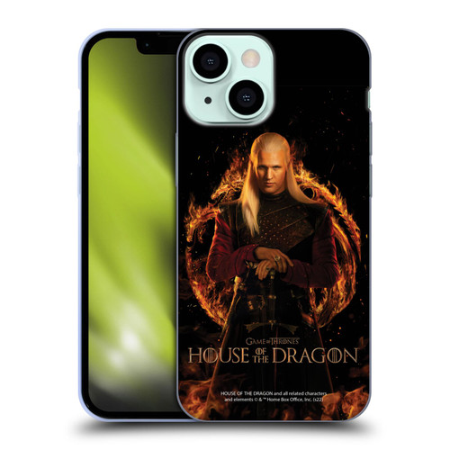 House Of The Dragon: Television Series Key Art Daemon Soft Gel Case for Apple iPhone 13 Mini