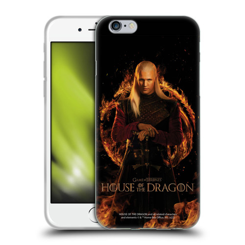 House Of The Dragon: Television Series Key Art Daemon Soft Gel Case for Apple iPhone 6 / iPhone 6s