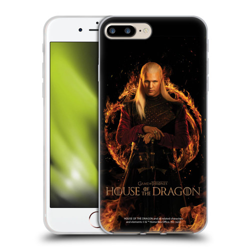 House Of The Dragon: Television Series Key Art Daemon Soft Gel Case for Apple iPhone 7 Plus / iPhone 8 Plus