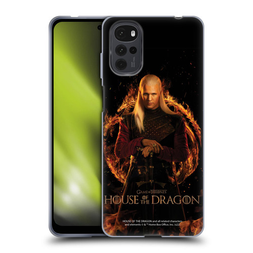 House Of The Dragon: Television Series Key Art Daemon Soft Gel Case for Motorola Moto G22