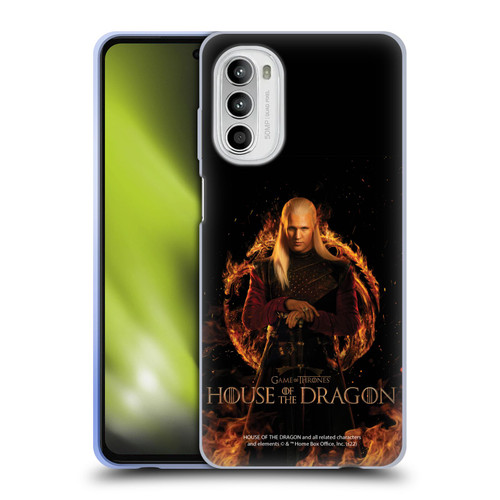 House Of The Dragon: Television Series Key Art Daemon Soft Gel Case for Motorola Moto G52