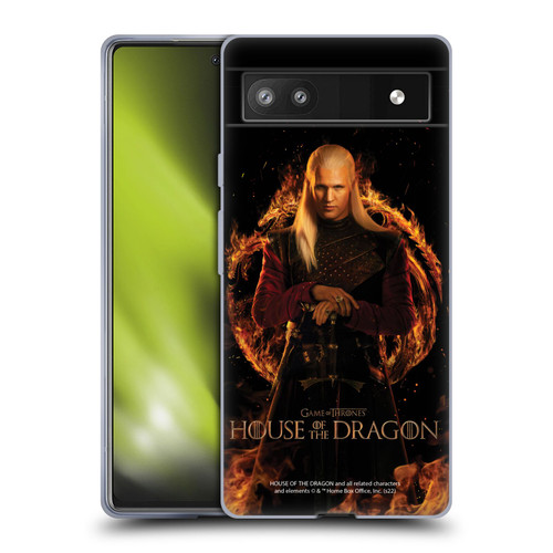 House Of The Dragon: Television Series Key Art Daemon Soft Gel Case for Google Pixel 6a