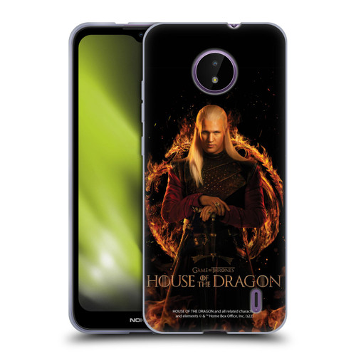 House Of The Dragon: Television Series Key Art Daemon Soft Gel Case for Nokia C10 / C20