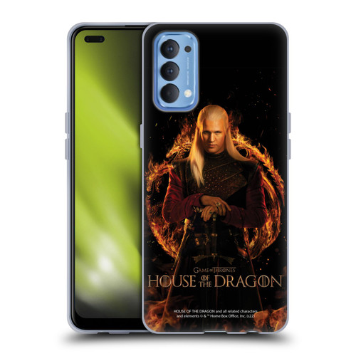 House Of The Dragon: Television Series Key Art Daemon Soft Gel Case for OPPO Reno 4 5G