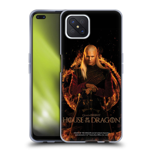 House Of The Dragon: Television Series Key Art Daemon Soft Gel Case for OPPO Reno4 Z 5G