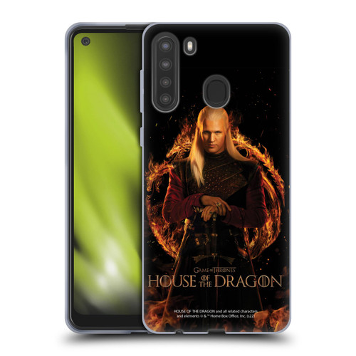 House Of The Dragon: Television Series Key Art Daemon Soft Gel Case for Samsung Galaxy A21 (2020)