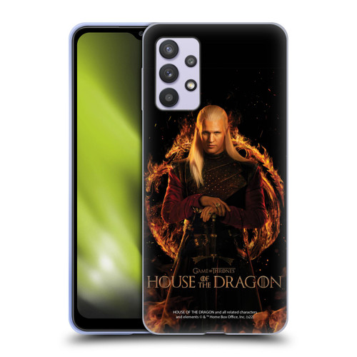 House Of The Dragon: Television Series Key Art Daemon Soft Gel Case for Samsung Galaxy A32 5G / M32 5G (2021)