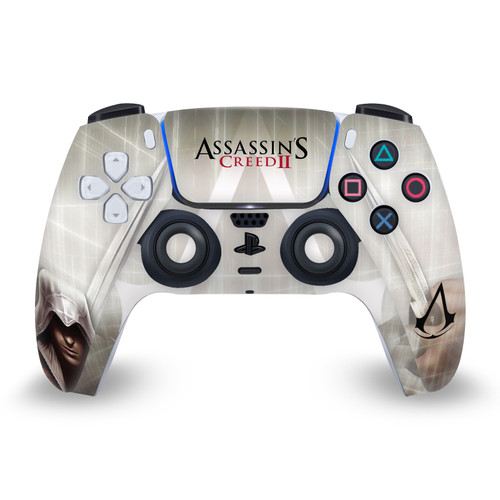 Assassin's Creed II Graphics Ezio Vinyl Sticker Skin Decal Cover for Sony PS5 Sony DualSense Controller