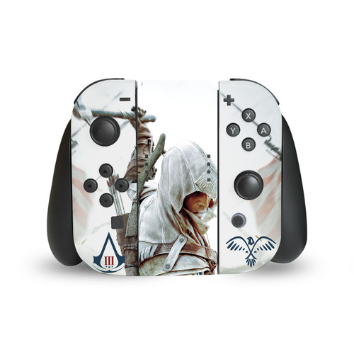 Assassin's Creed III Graphics Game Cover Vinyl Sticker Skin Decal Cover for Nintendo Switch Joy Controller
