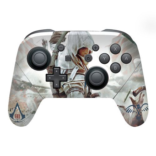 Assassin's Creed III Graphics Game Cover Vinyl Sticker Skin Decal Cover for Nintendo Switch Pro Controller