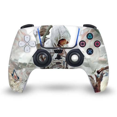 Assassin's Creed III Graphics Game Cover Vinyl Sticker Skin Decal Cover for Sony PS5 Sony DualSense Controller