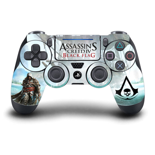 Assassin's Creed Black Flag Graphics Edward Kenway Key Art Vinyl Sticker Skin Decal Cover for Sony DualShock 4 Controller