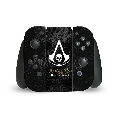 Assassin's Creed Black Flag Logos Grunge Vinyl Sticker Skin Decal Cover for Nintendo Switch Joy Controller