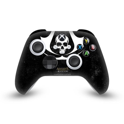 Assassin's Creed Black Flag Logos Grunge Vinyl Sticker Skin Decal Cover for Microsoft Xbox Series X / Series S Controller