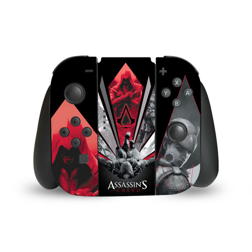 Assassin's Creed Graphics Leap Of Faith Vinyl Sticker Skin Decal Cover for Nintendo Switch Joy Controller