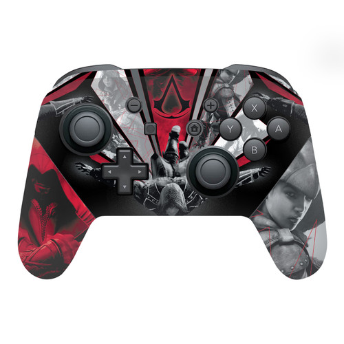 Assassin's Creed Graphics Leap Of Faith Vinyl Sticker Skin Decal Cover for Nintendo Switch Pro Controller