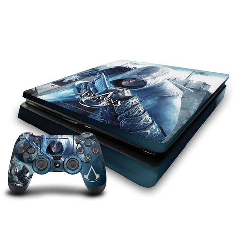 Assassin's Creed Key Art Altaïr Hidden Blade Vinyl Sticker Skin Decal Cover for Sony PS4 Slim Console & Controller