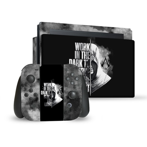 Assassin's Creed Legacy Typography Half Vinyl Sticker Skin Decal Cover for Nintendo Switch Bundle