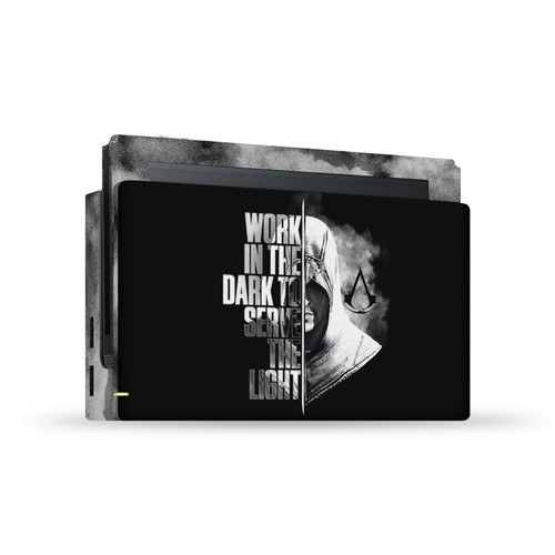 Assassin's Creed Legacy Typography Half Vinyl Sticker Skin Decal Cover for Nintendo Switch Console & Dock