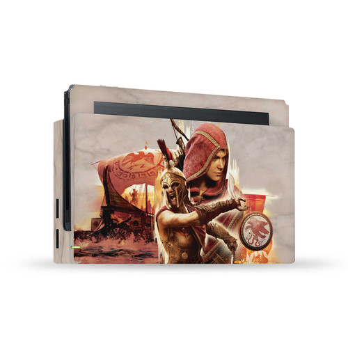 Assassin's Creed Odyssey Artwork Kassandra Vinyl Sticker Skin Decal Cover for Nintendo Switch Console & Dock