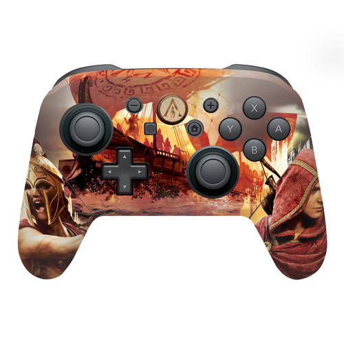 Assassin's Creed Odyssey Artwork Kassandra Vinyl Sticker Skin Decal Cover for Nintendo Switch Pro Controller
