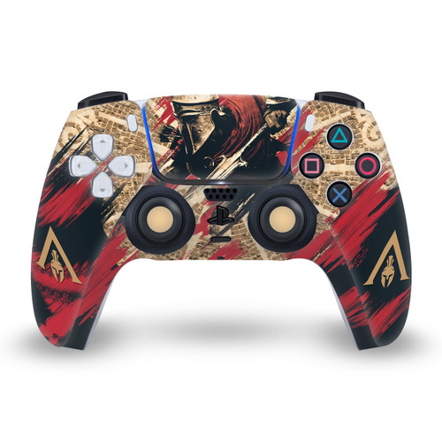 Assassin's Creed Odyssey Artwork Alexios With Spear Vinyl Sticker Skin Decal Cover for Sony PS5 Sony DualSense Controller
