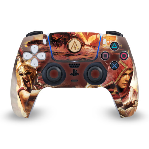 Assassin's Creed Odyssey Artwork Kassandra Vinyl Sticker Skin Decal Cover for Sony PS5 Sony DualSense Controller