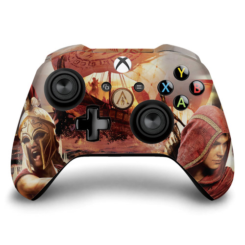 Assassin's Creed Odyssey Artwork Kassandra Vinyl Sticker Skin Decal Cover for Microsoft Xbox One S / X Controller