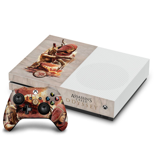 Assassin's Creed Odyssey Artwork Kassandra Vinyl Sticker Skin Decal Cover for Microsoft One S Console & Controller