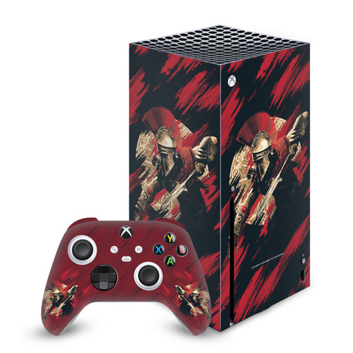 Assassin's Creed Odyssey Artwork Alexios With Spear Vinyl Sticker Skin Decal Cover for Microsoft Series X Console & Controller