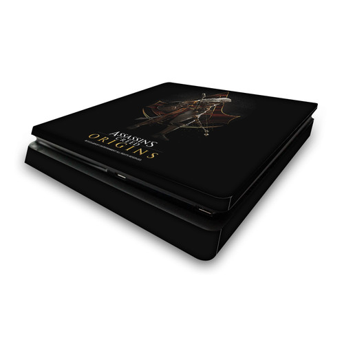 Assassin's Creed Origins Character Art Bayek Crest Vinyl Sticker Skin Decal Cover for Sony PS4 Slim Console