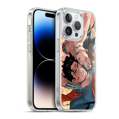 Wonder Woman DC Comics Comic Book Cover Superman #11 Soft Gel Case for Apple iPhone 14 Pro