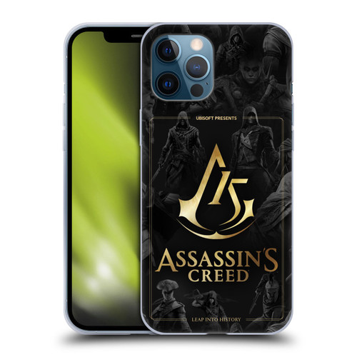Assassin's Creed 15th Anniversary Graphics Crest Key Art Soft Gel Case for Apple iPhone 12 Pro Max