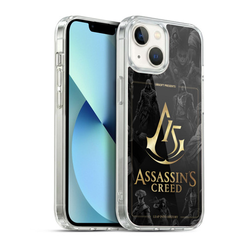 Assassin's Creed 15th Anniversary Graphics Crest Key Art Soft Gel Case for Apple iPhone 13
