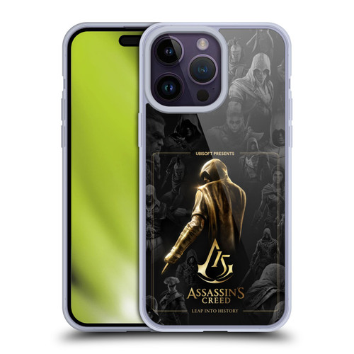 Assassin's Creed 15th Anniversary Graphics Key Art Soft Gel Case for Apple iPhone 14 Pro Max