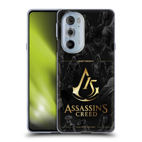 Assassin's Creed 15th Anniversary Graphics Crest Key Art Soft Gel Case for Motorola Edge X30