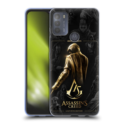Assassin's Creed 15th Anniversary Graphics Key Art Soft Gel Case for Motorola Moto G50