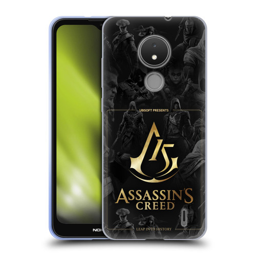 Assassin's Creed 15th Anniversary Graphics Crest Key Art Soft Gel Case for Nokia C21