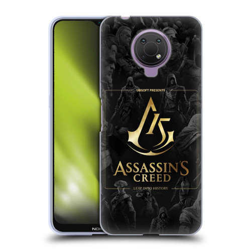 Assassin's Creed 15th Anniversary Graphics Crest Key Art Soft Gel Case for Nokia G10