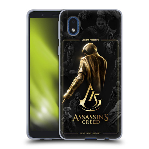 Assassin's Creed 15th Anniversary Graphics Key Art Soft Gel Case for Samsung Galaxy A01 Core (2020)