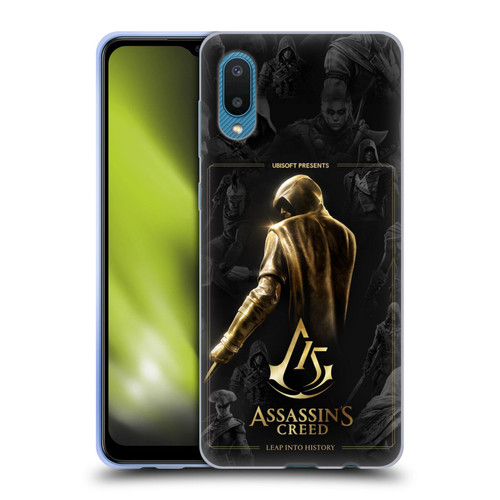 Assassin's Creed 15th Anniversary Graphics Key Art Soft Gel Case for Samsung Galaxy A02/M02 (2021)