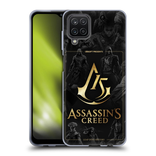 Assassin's Creed 15th Anniversary Graphics Crest Key Art Soft Gel Case for Samsung Galaxy A12 (2020)