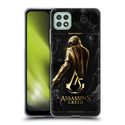 Assassin's Creed 15th Anniversary Graphics Key Art Soft Gel Case for Samsung Galaxy A22 5G / F42 5G (2021)