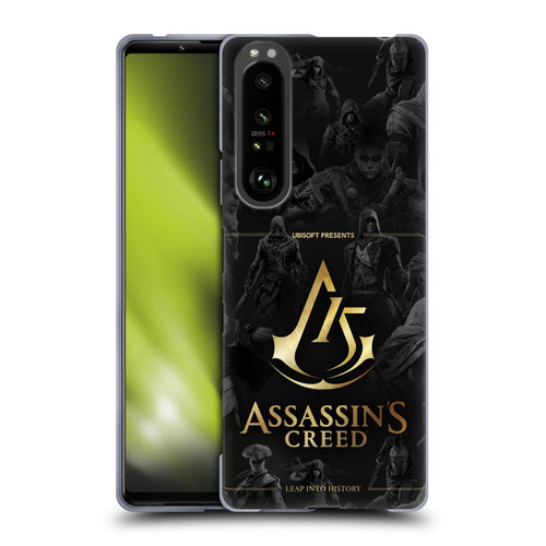 Assassin's Creed 15th Anniversary Graphics Crest Key Art Soft Gel Case for Sony Xperia 1 III